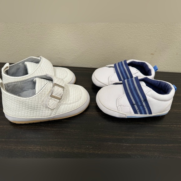 Baby boy’s set of two pairs of shoes 6-12 M - Picture 1 of 10